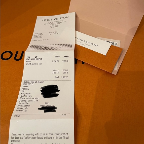 Louis Vuitton MONTSOURIS BACKPACK - Picture 6 of 7